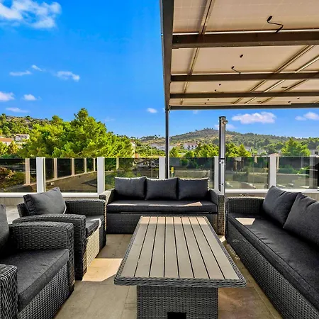 Panoramic Beachfront Island Views King Size Terrace アパート *