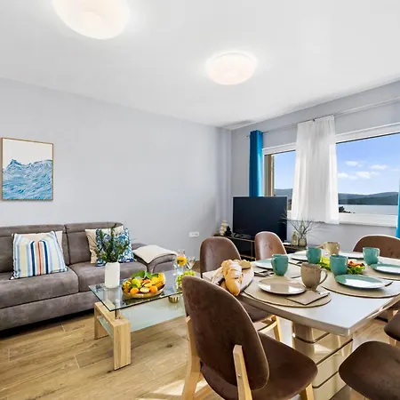 Panoramic Beachfront Island Views King Size Terrace Žaborić