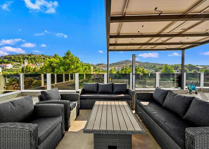 Panoramic Beachfront Island Views King Size Terrace Daire *